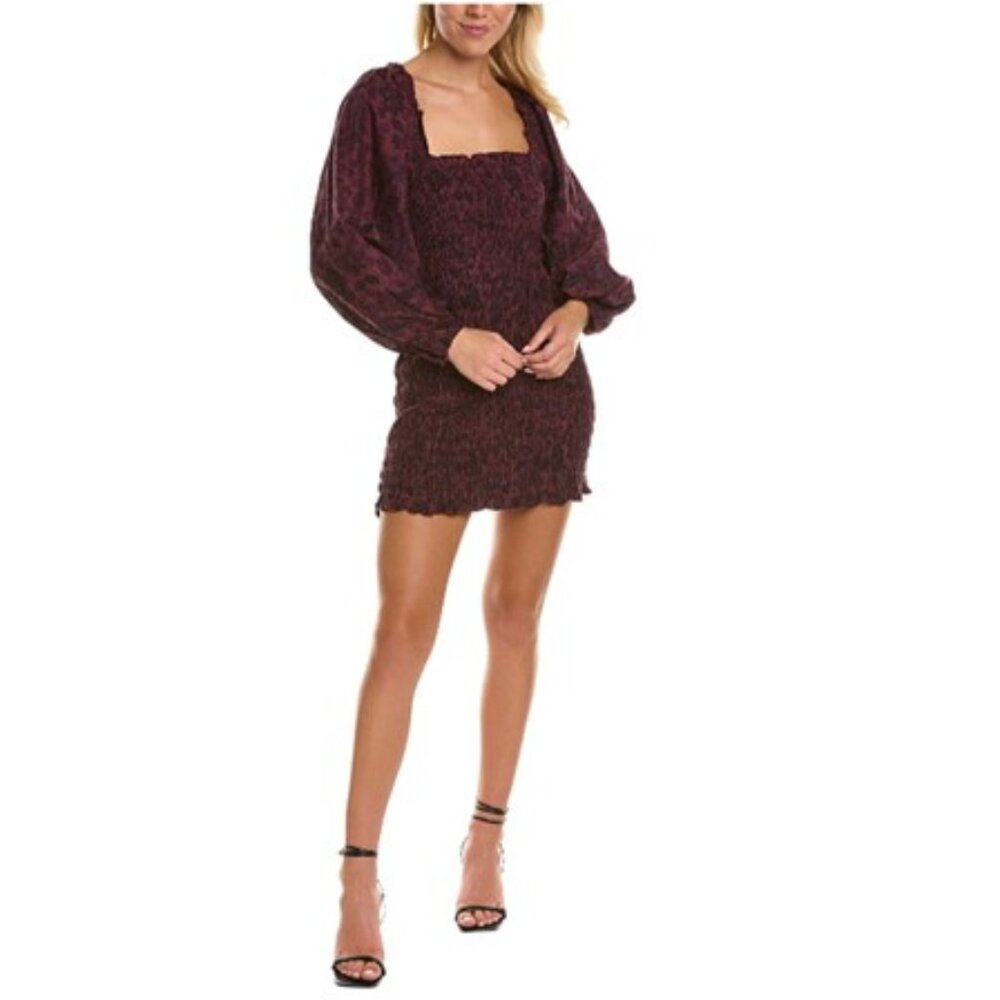 NWT-Free People Smock It To Me Mini Dress - L